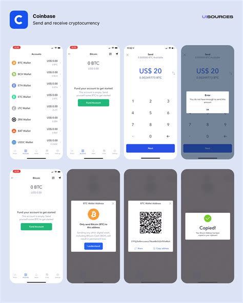 Image result for Coinbase User Interface