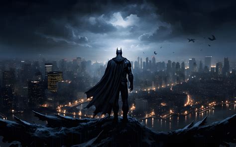 2880x1800 Batman Iconic Gotham City View Macbook Pro Retina ,HD 4k ...