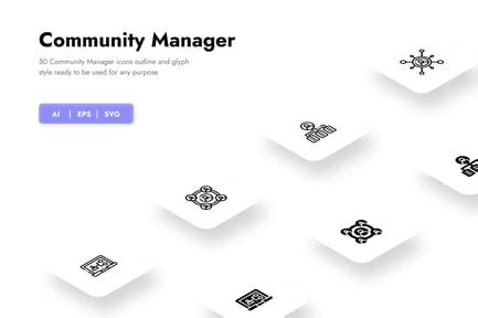 Community Manager Icon 的图像结果
