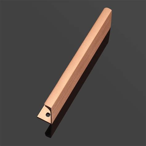Gobrico Rose Gold Drawer Finger Square Bar Handle India | Ubuy