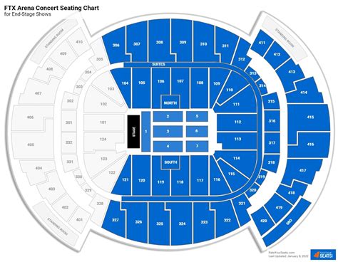 Kaseya Center Seating Charts - RateYourSeats.com