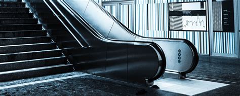 Download wallpaper 2560x1024 stairs, escalator, steps, subway, railings ...