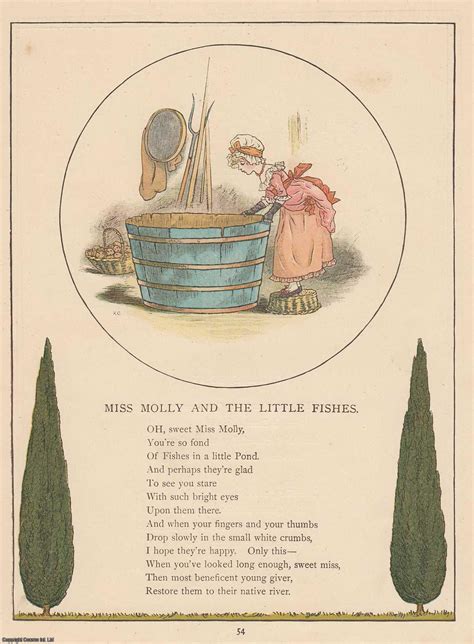 Marigold Garden. Miss Molly and the Little Fishes, with rhyme. An ...
