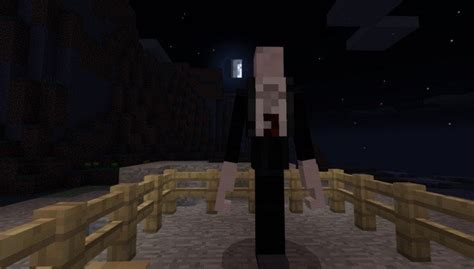 Image result for Slender Man Minecraft Mod