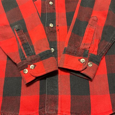 90s USA製 OSHKOSH Heavy Flannel Shirt size M TALL | DESERTSNOW