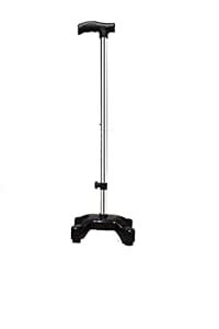 NIMRA 4 Leg Adjustable Walking Stick : Amazon.in: Health & Personal Care