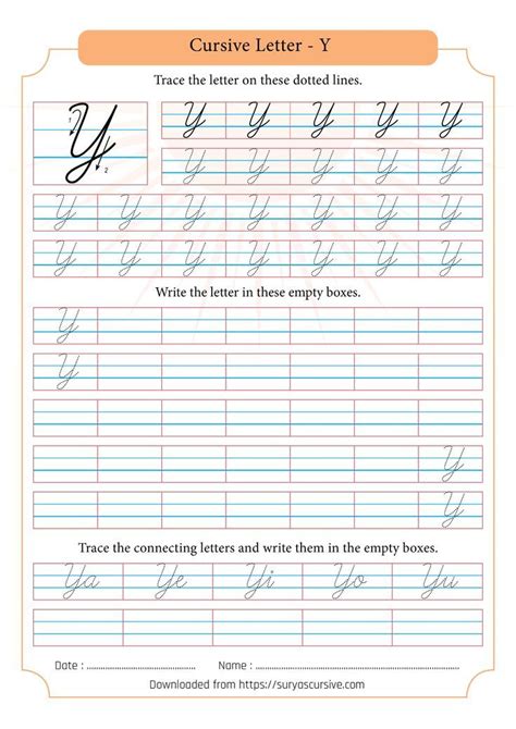 Image result for Script Letter Y Cursive