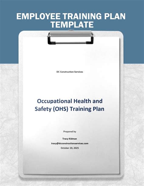 Image result for Training Plan PDF Example