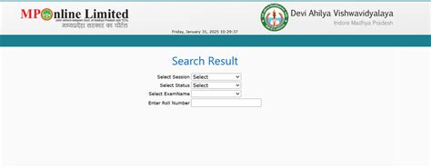 DAVV Result 2025 OUT: BA, BSc, MSc, MCom और अन्य UG, PG परीक्षाओं के ...