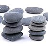 Buy RM Natural River Stones & Pebbles for Home Decor (Grey, 3kg,3-4 ...