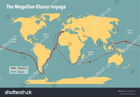 Strait Of Magellan On World Map