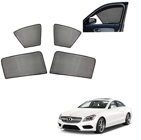 Auto Addict Car Half Magnetic Sunshade Curtain (Side Windows,4 Pcs) for ...