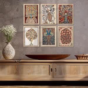 kotart Net Premium Digital Madhubani Art Paintings With Frame For Home ...
