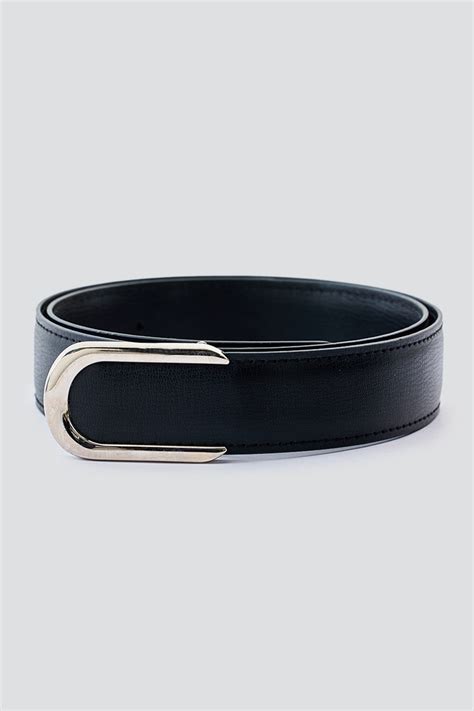 Buy Men's Blue Textured Belts Online | Snitch – SNITCH