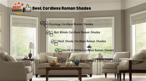 Cordless Roman Shades
