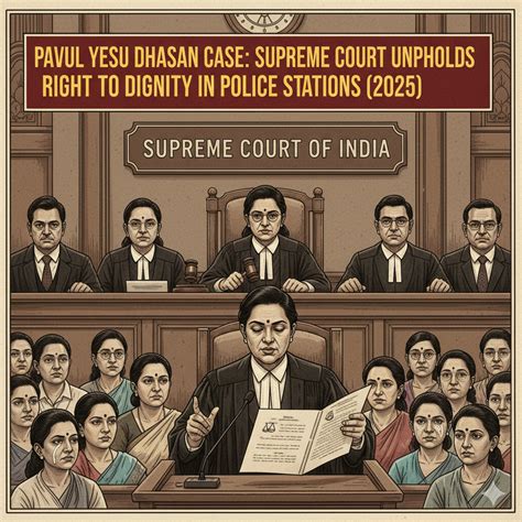 Landmark Supreme Court Judgment on Dignity in Police Stations: Pawul ...
