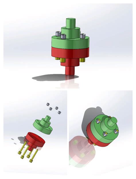 Image result for SolidWorks Coupling Drawing