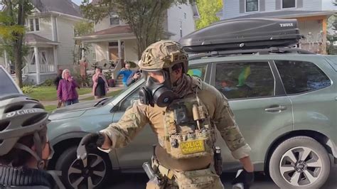 At least 3 in custody following clash between residents and federal ...