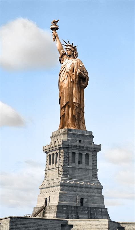 Statue Of Liberty Copper Color