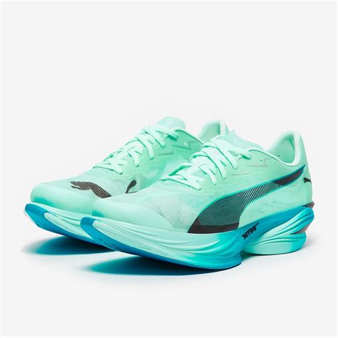 Puma Womens FAST-R Nitro Elite 3 - Mint Melt/Speed Blue - Womens Shoes ...