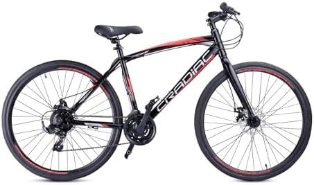 CRADIAC Discover | 21 Speed Hybrid | Rigid Fork | Shimano Powered ...