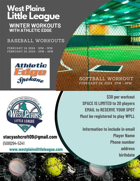Softball Winter Workouts with Athletic Edge, Athletic Edge Spokane ...