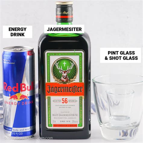 Jager Bomb Recipe - Tasty Cocktail Recipes