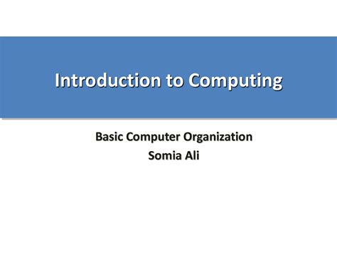 Image result for Basic Computer Organization