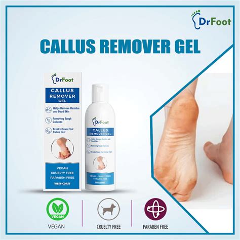 Buy DR FOOT CALLUS REMOVER GEL HELPS TO REMOVE CALLUSES CORNS - 100ML ...