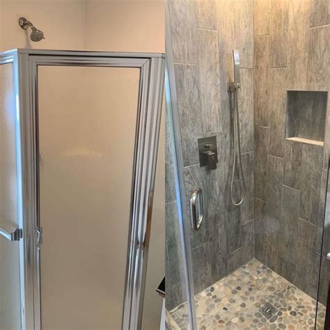 Fiberglass Shower Insert Makeover for a Modern Bathroom Upgrade