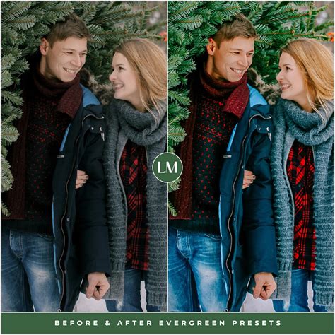 Christmas Presets — Rich Greens, Clean Color, Winter Aesthetic Presets ...