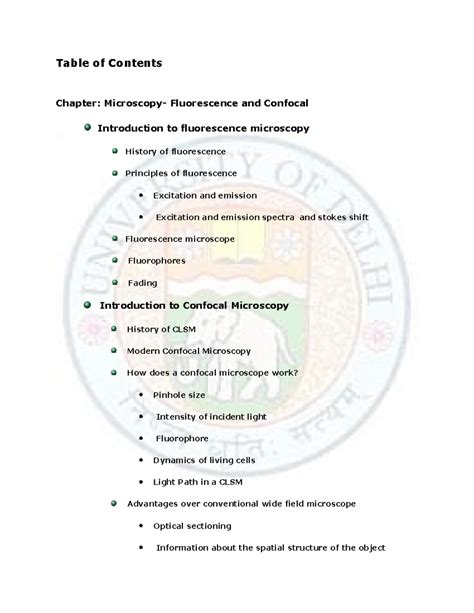 Unit -11 Fluorescence and confocal microscopy - Table of Contents ...