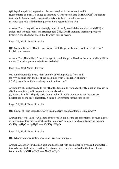 Image result for Class 10th Science Ka 2nd Chapter Question Answer