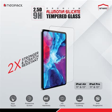 2.5D Clear Tempered Glass For New iPad Air 11" - 2024 Model (Clear ...