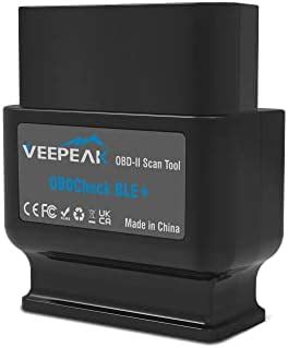 Veepeak OBDCheck BLE+ Bluetooth 4.0 OBD2 Scanner for iOS & Android, Car ...