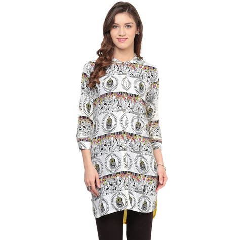 Akkriti By Pantaloons Women's Rayon A-Line Tunic : Amazon.in: Fashion