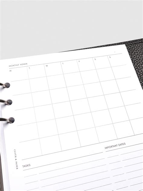 Planner Paper for Printer 的图像结果