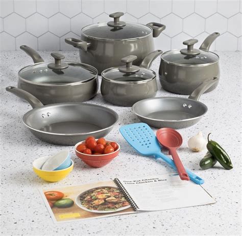 Nonstick Cookware Set with Ceramic Coating