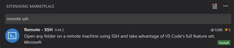 Image result for Remote SSH Extension