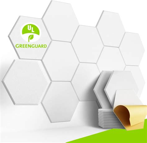 BUBOS Self adhesive Hexagon Acoustic Panels Sound India | Ubuy