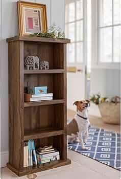 ANGEL FURNITURE Sheesham Wood Bookshelf (Small, Honey Finish) - Price ...