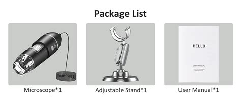 USB Digital Microscope Camera, Handheld HD Inspection Camera 50x-1600x ...