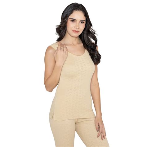 Vami Sleeve- less Thermal Top For Women in Skin Color – BONJOUR