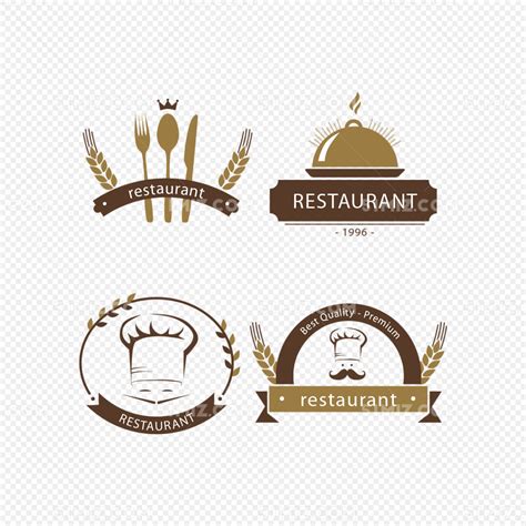 餐馆西餐厅logo矢量素材免费下载 - 觅知网