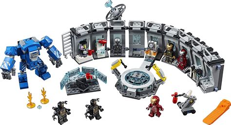 Buy LEGO Marvel Avengers Iron Man Hall of Armor 76125 Building Kit ...