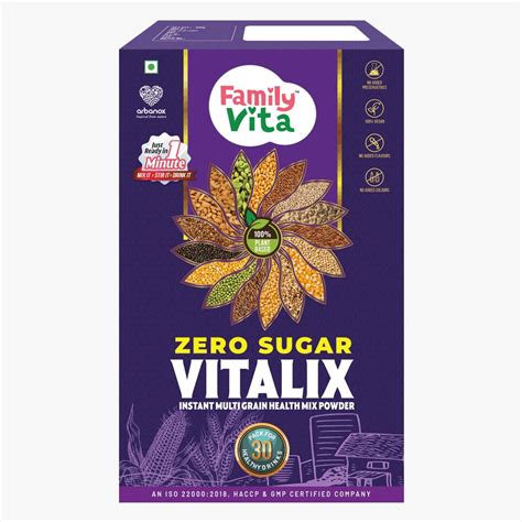 Arbanox Family Vita Vitalix Instant Multi Grain Health Mix Powder 17 ...