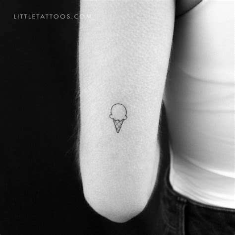 Ice Cream Temporary Tattoos 120 Glitter - Sweet Summer Kids Tattoos For ...