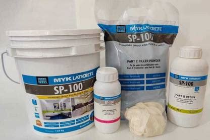 MYK LATICRETE SP-100 Stain free Epoxy Grout For Floor & Wall ( 85 ...