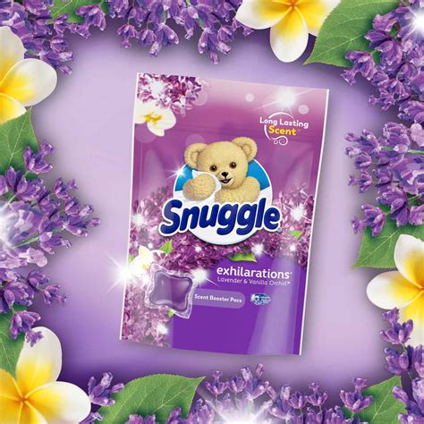 Snuggle Exhilarations Scent Booster Pacs - Lavender & Vanilla Orchid ...