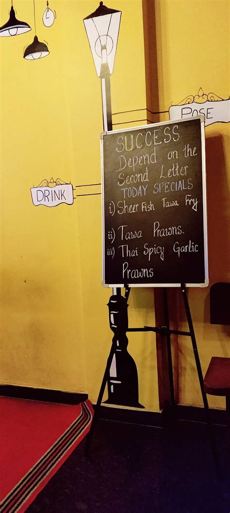 Menu at Catch Up Bangalore, Bengaluru